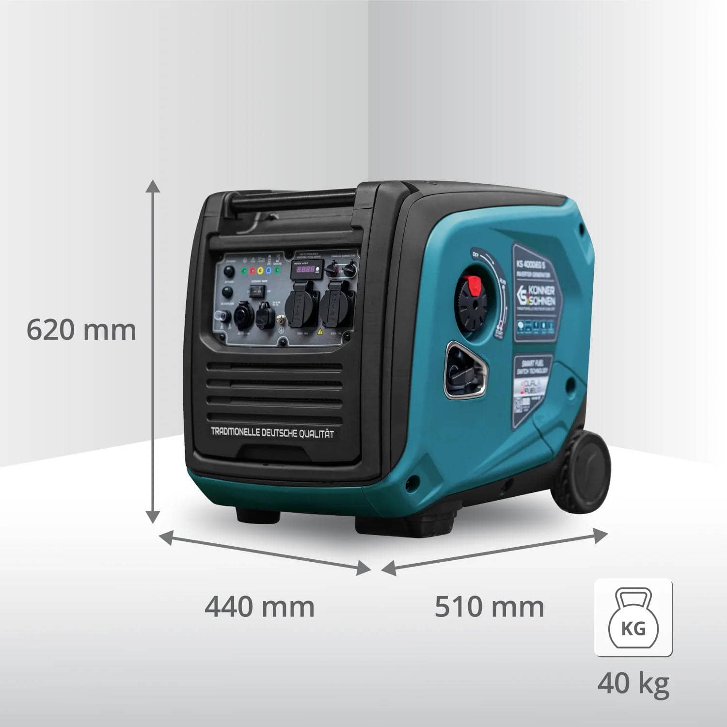 Générateur à essence-gaz de type inverter KS 4000iEG S – Image 3