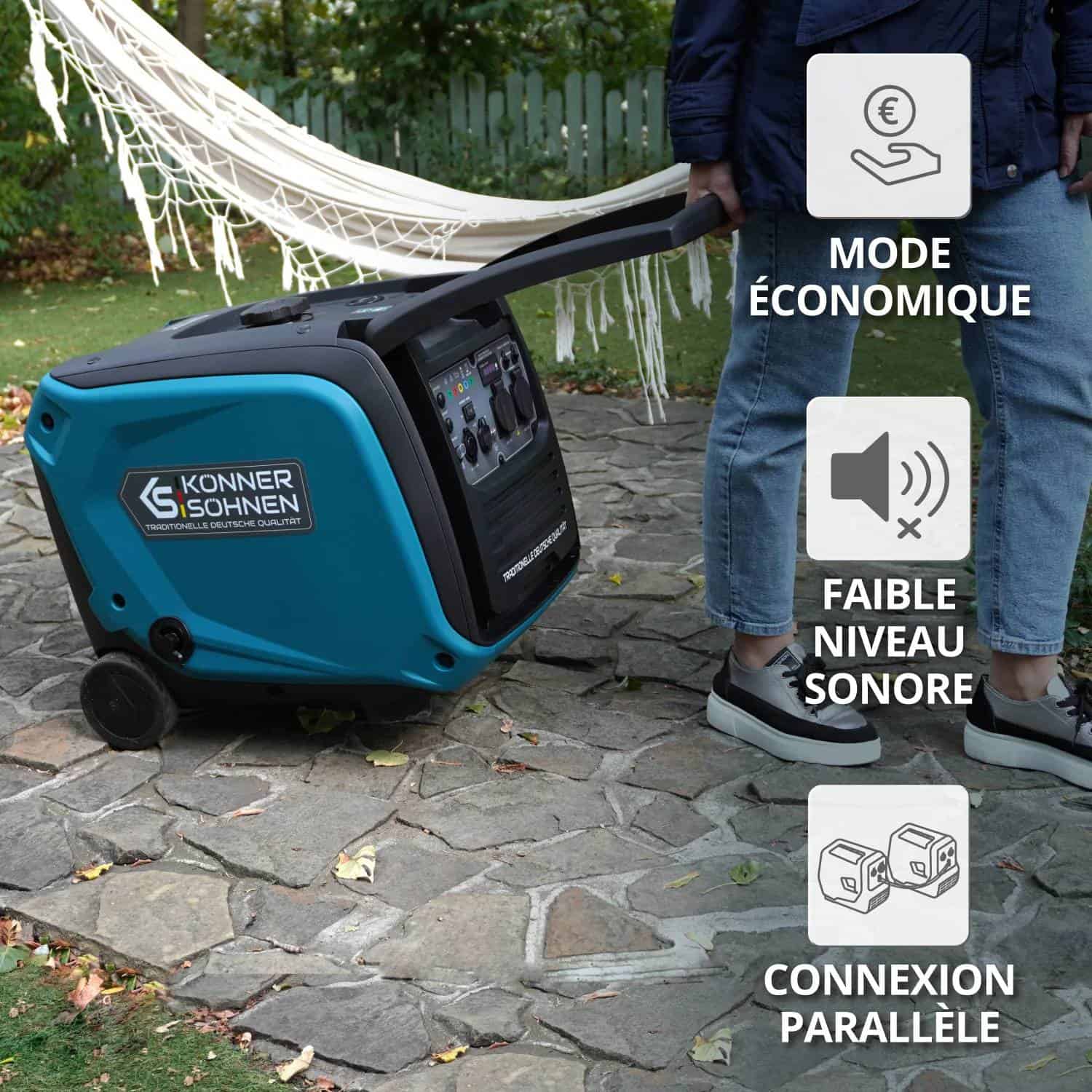 Générateur à essence-gaz de type inverter KS 4000iEG S – Image 15