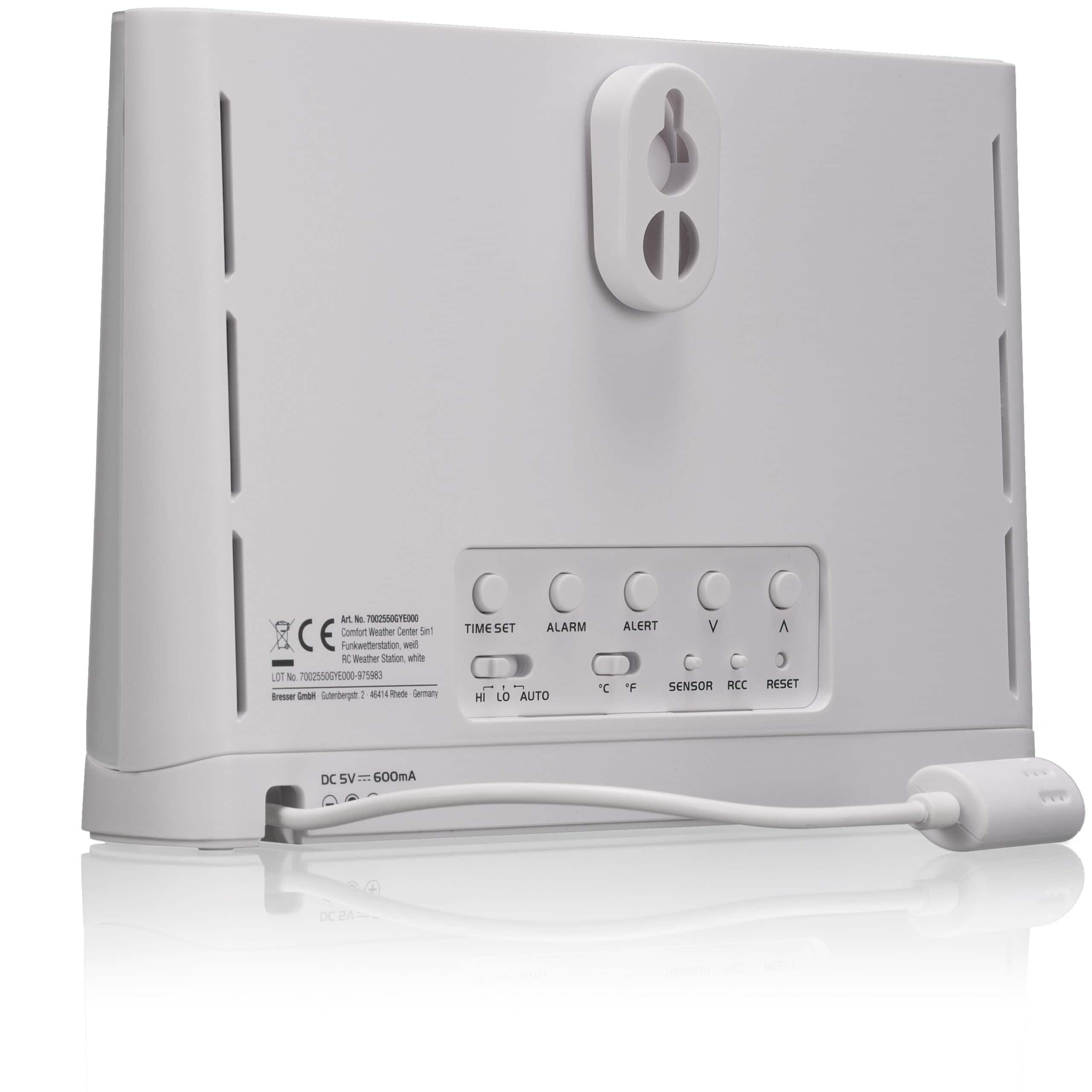 Centrale météo 5-en-1 Comfort avec écran en couleurs – Image 3