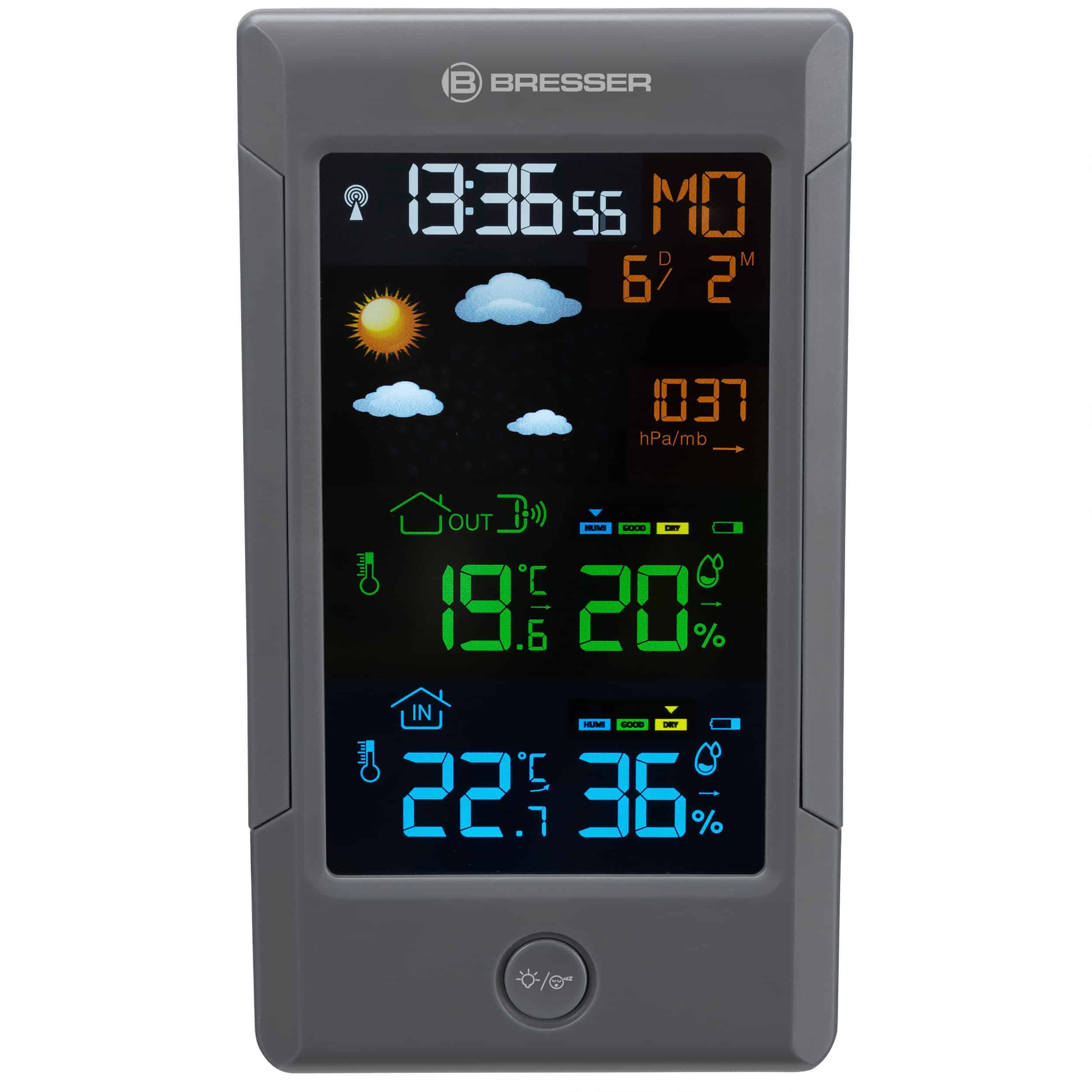 Station météo ClimateTemp NBF avec signal DCF