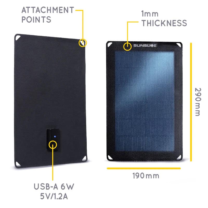 Fusion Flex 6 Watts - Panneau Solaire Portable – Image 2