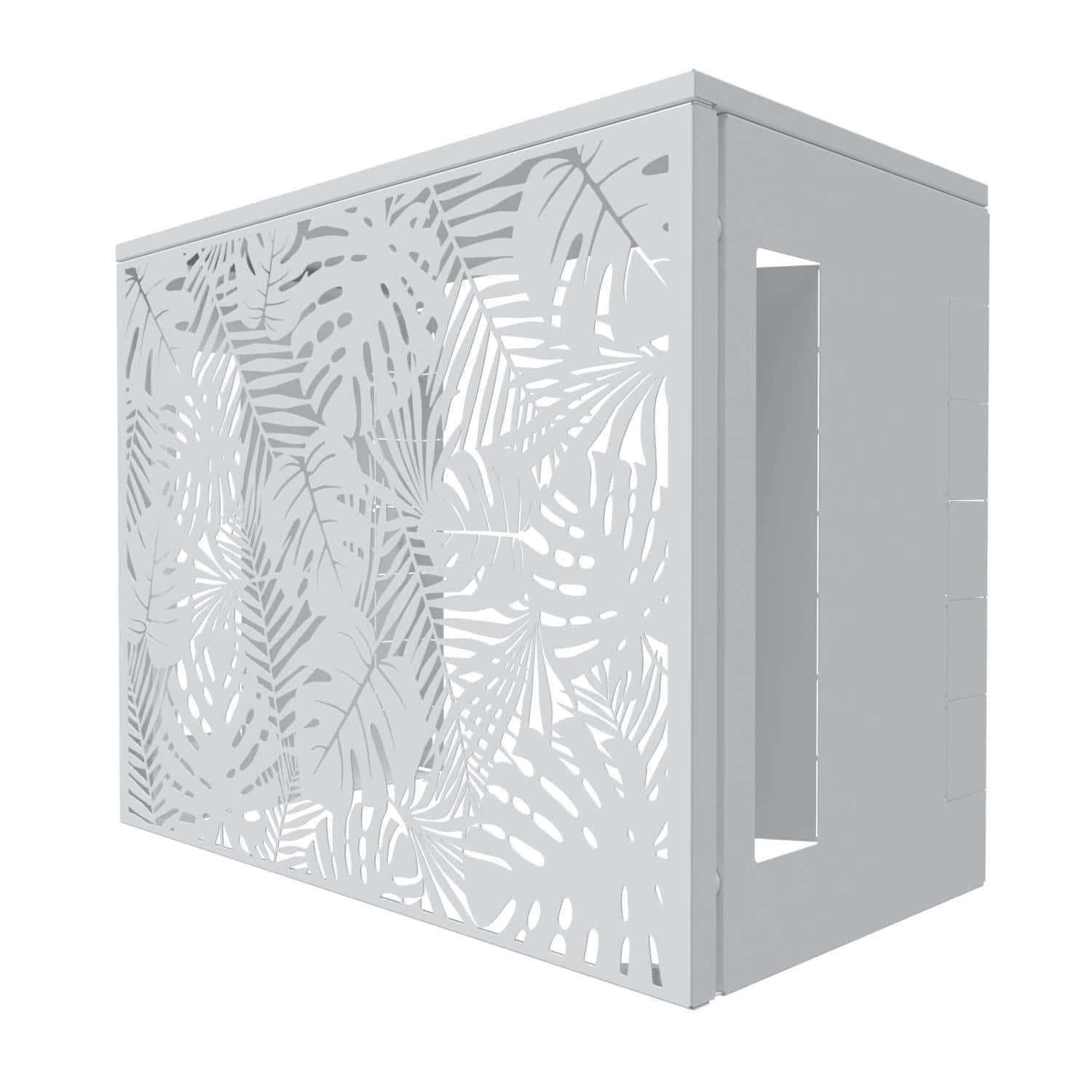 Cache Clim et Pompe Chaleur ATOLE en Aluminium Thermolaque