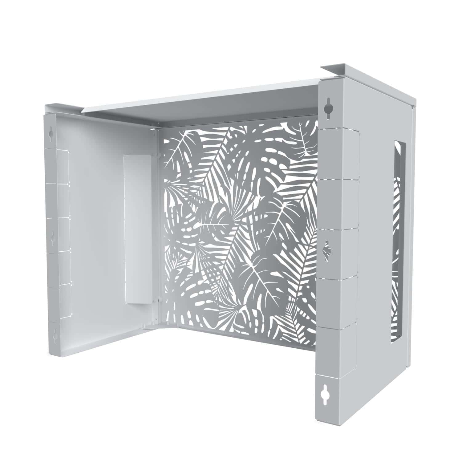 Cache Clim et Pompe Chaleur ATOLE en Aluminium Thermolaque