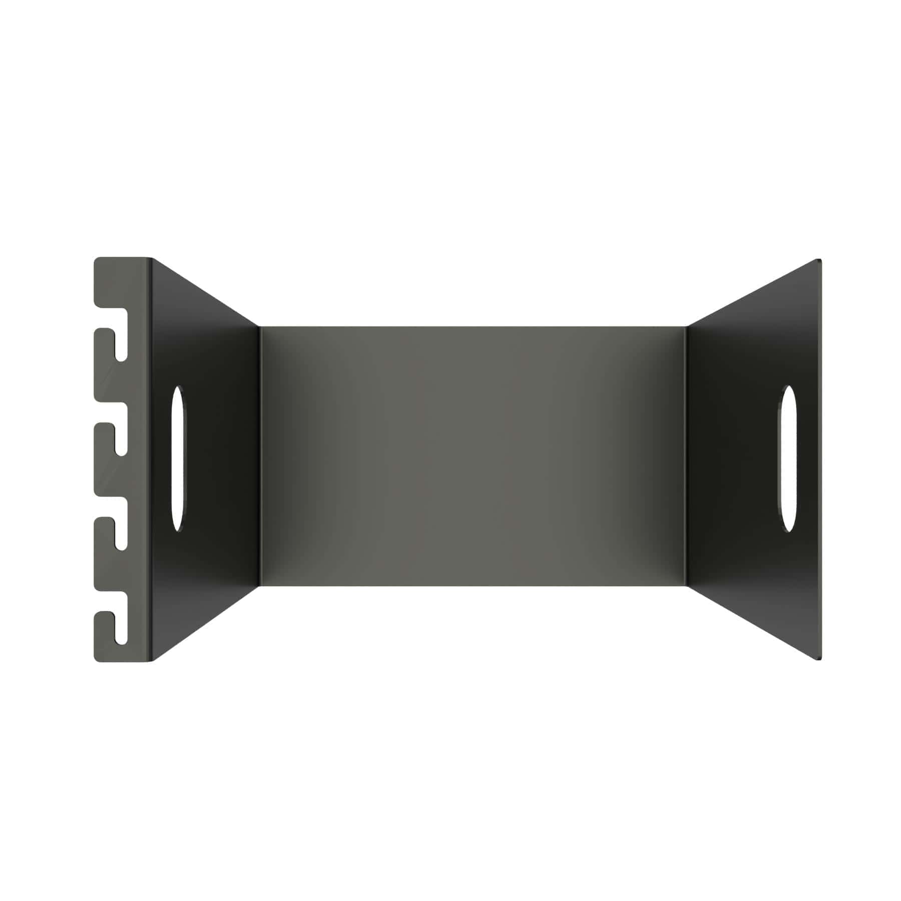 Porte-bûches design en métal Noir - Support à ustensiles