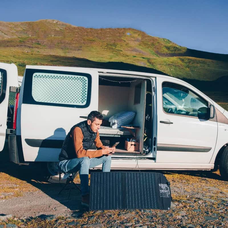 Fusion 40 Watts - Panneau solaire pliable portable – Image 16