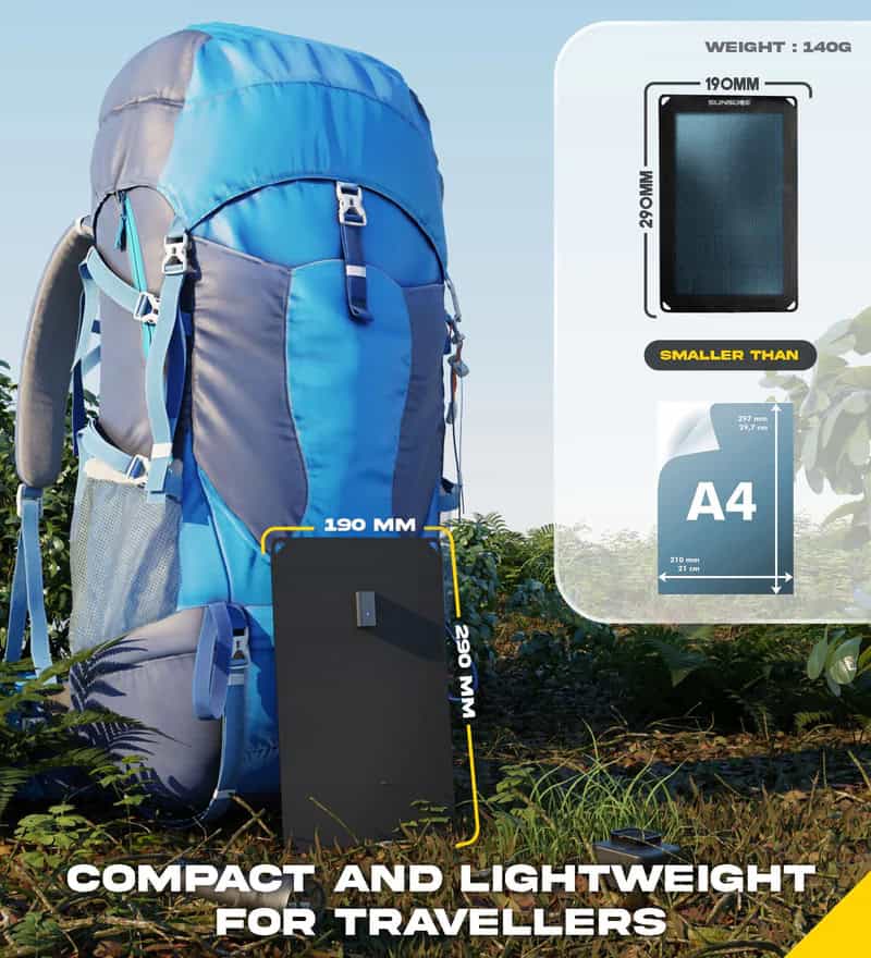 Fusion Flex 6 Watts - Panneau Solaire Portable – Image 7