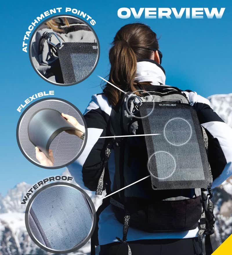 Fusion Flex 6 Watts - Panneau Solaire Portable – Image 6