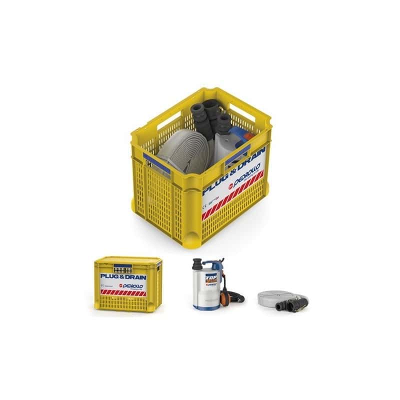 Kit anti-inondation TOP2-FLOOR prêt à l'emploi