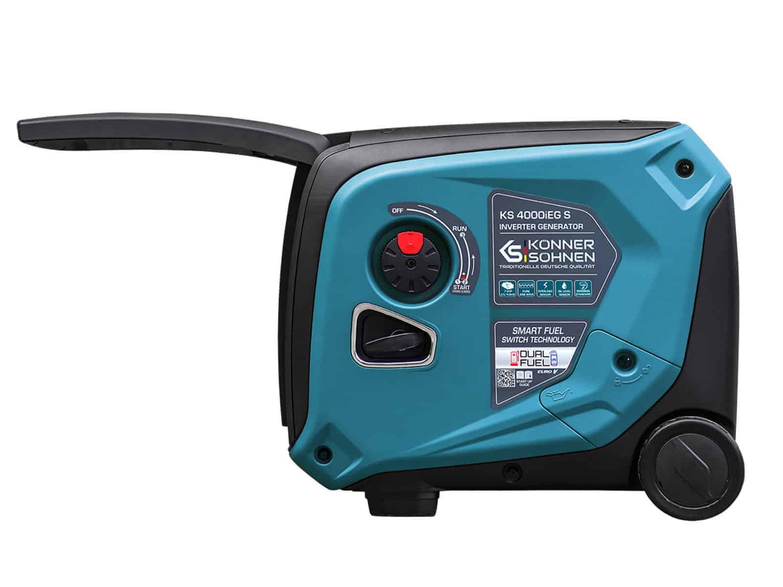 Générateur à essence-gaz de type inverter KS 4000iEG S
