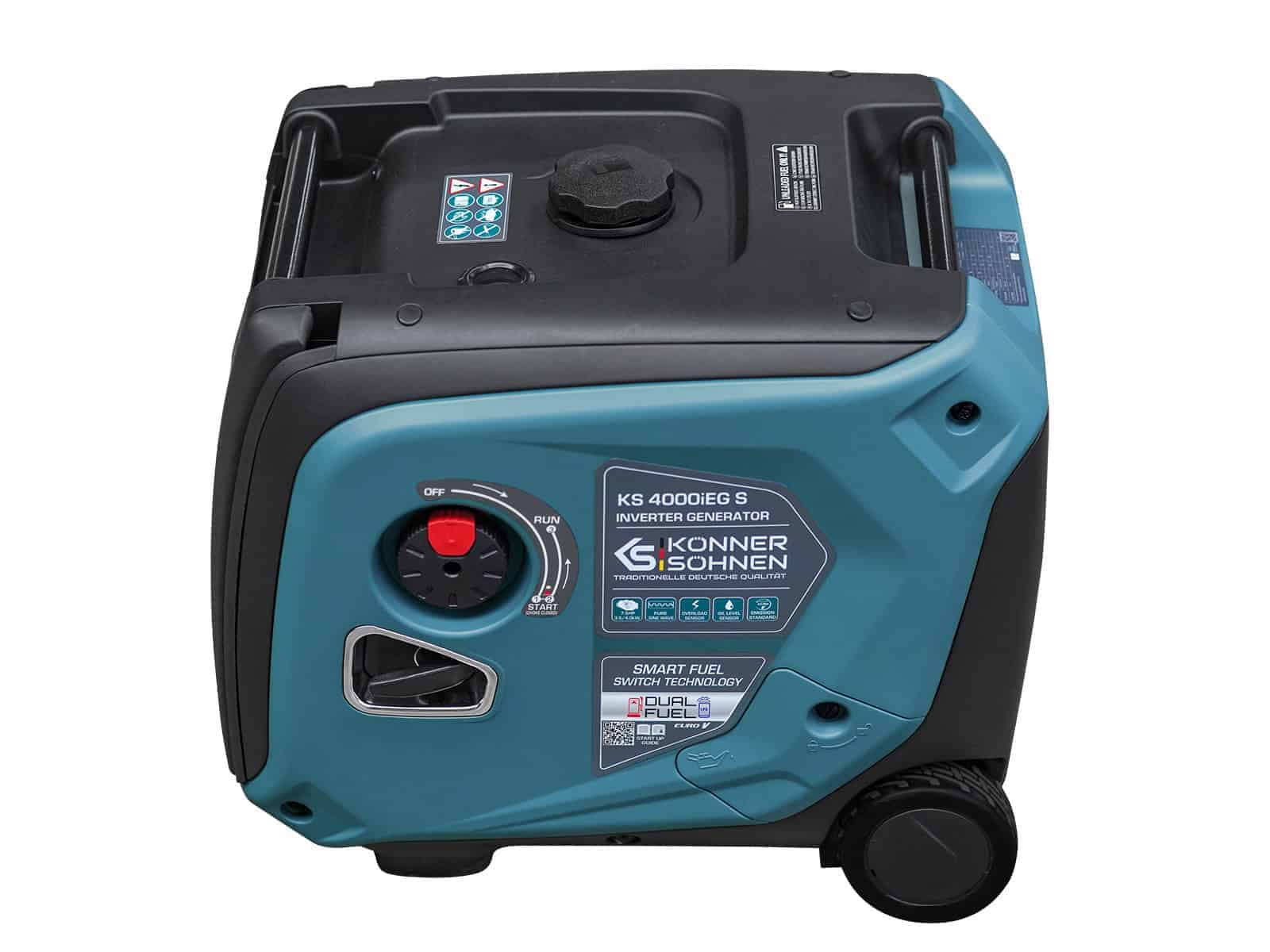Générateur à essence-gaz de type inverter KS 4000iEG S