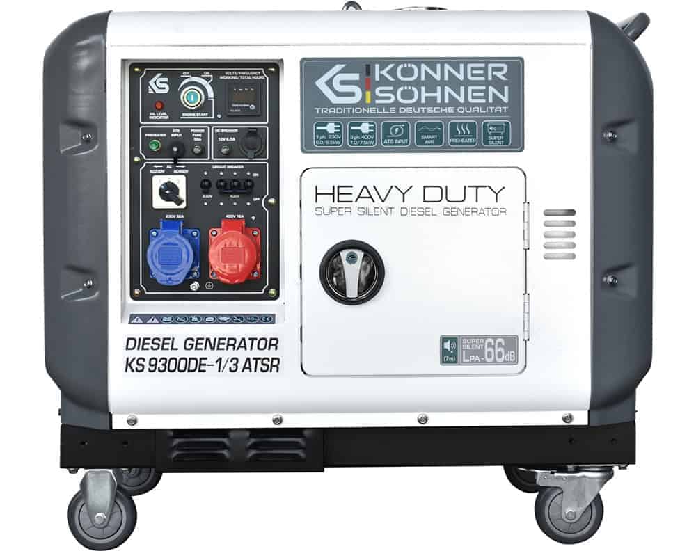 Générateur diesel KS 9300DE-1/3 ATSR