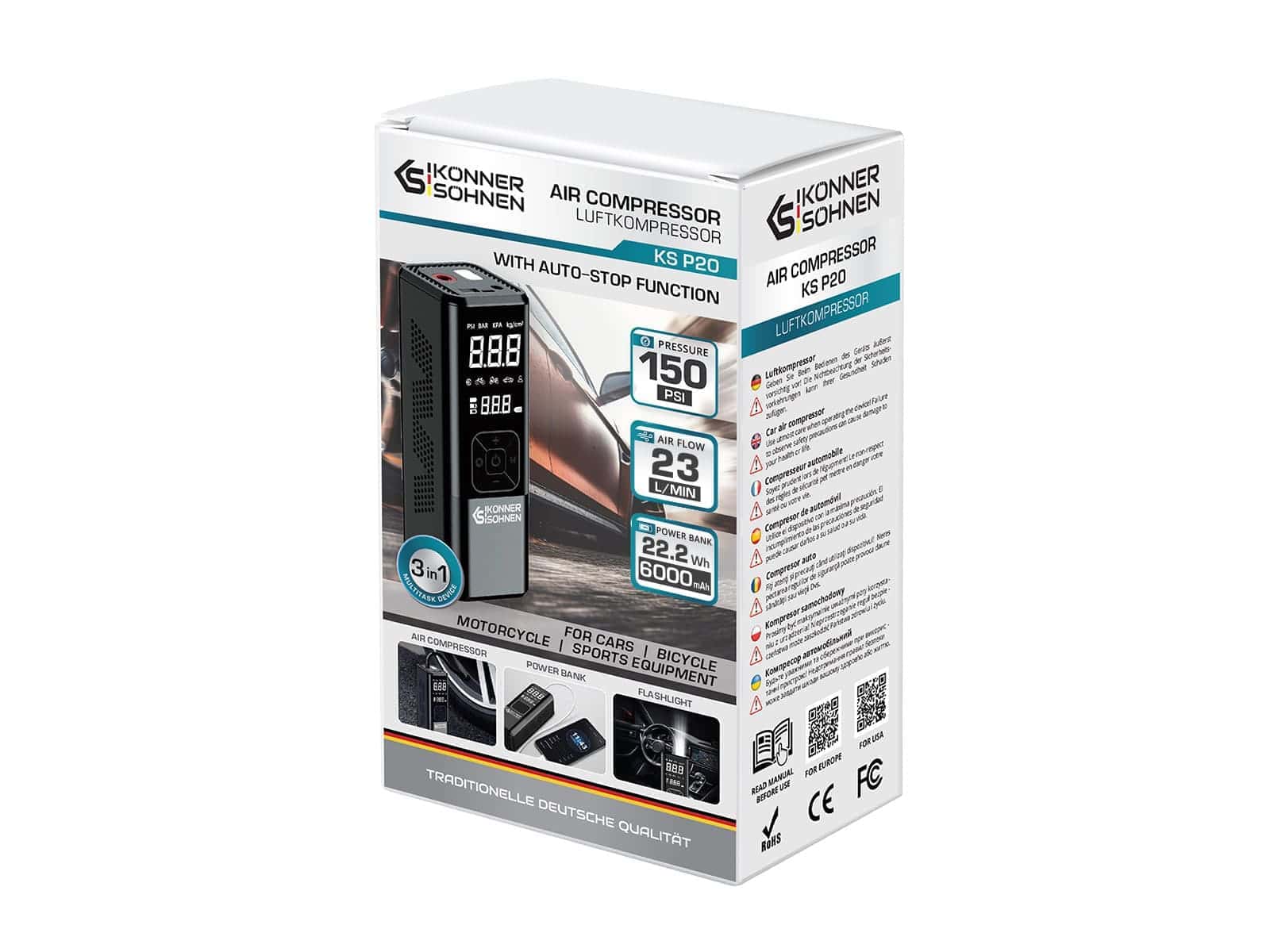 Compresseur à batterie KS P20
