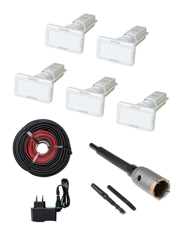 Pack 5 assécheurs extérieurs et cave (Traite 4M de Mur)