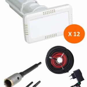 Pack 12 assécheurs intérieurs (Traite 10M de Mur)