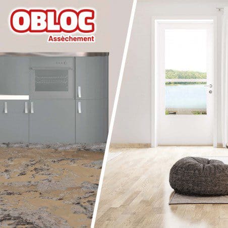 Solution d'assèchement post inondation OBLOC