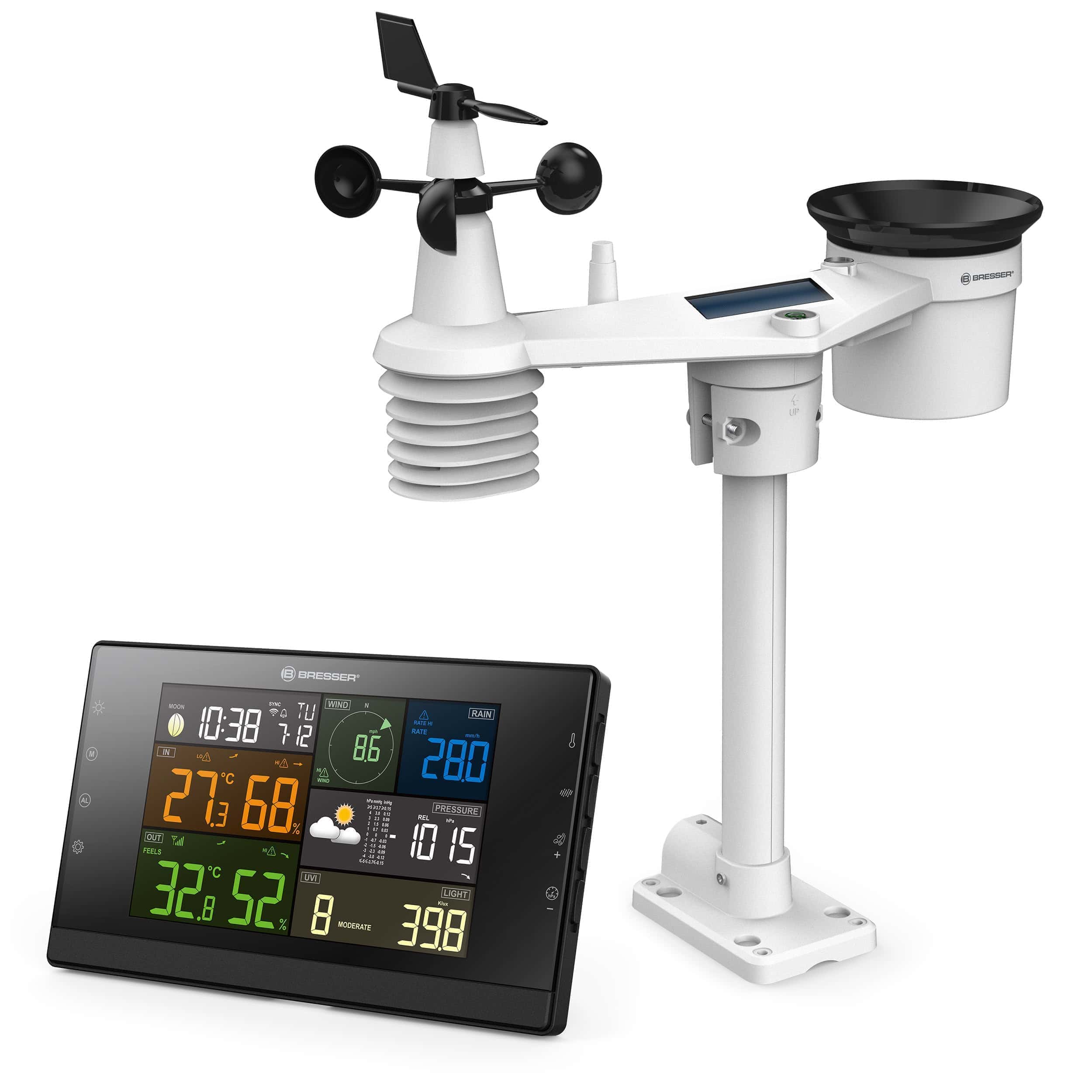 Centrale météo WiFi Profi-WSC avec capteur 7 en 1
