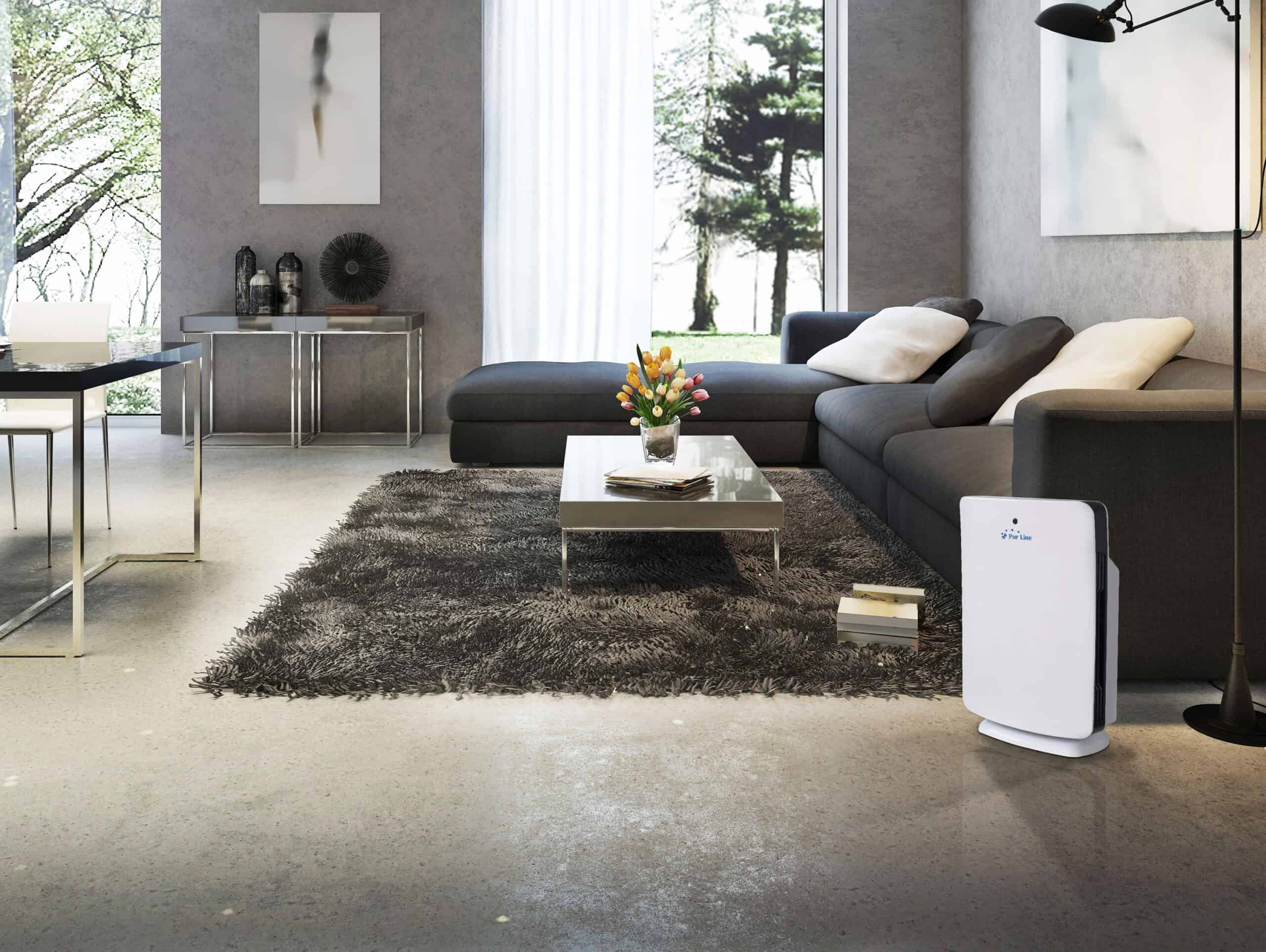 Purificateur d'air avec filtre HEPA, PM2, ioniseur, écran tactile LED, 3 vitesses et mode AUTO pour 40m2 – Image 5