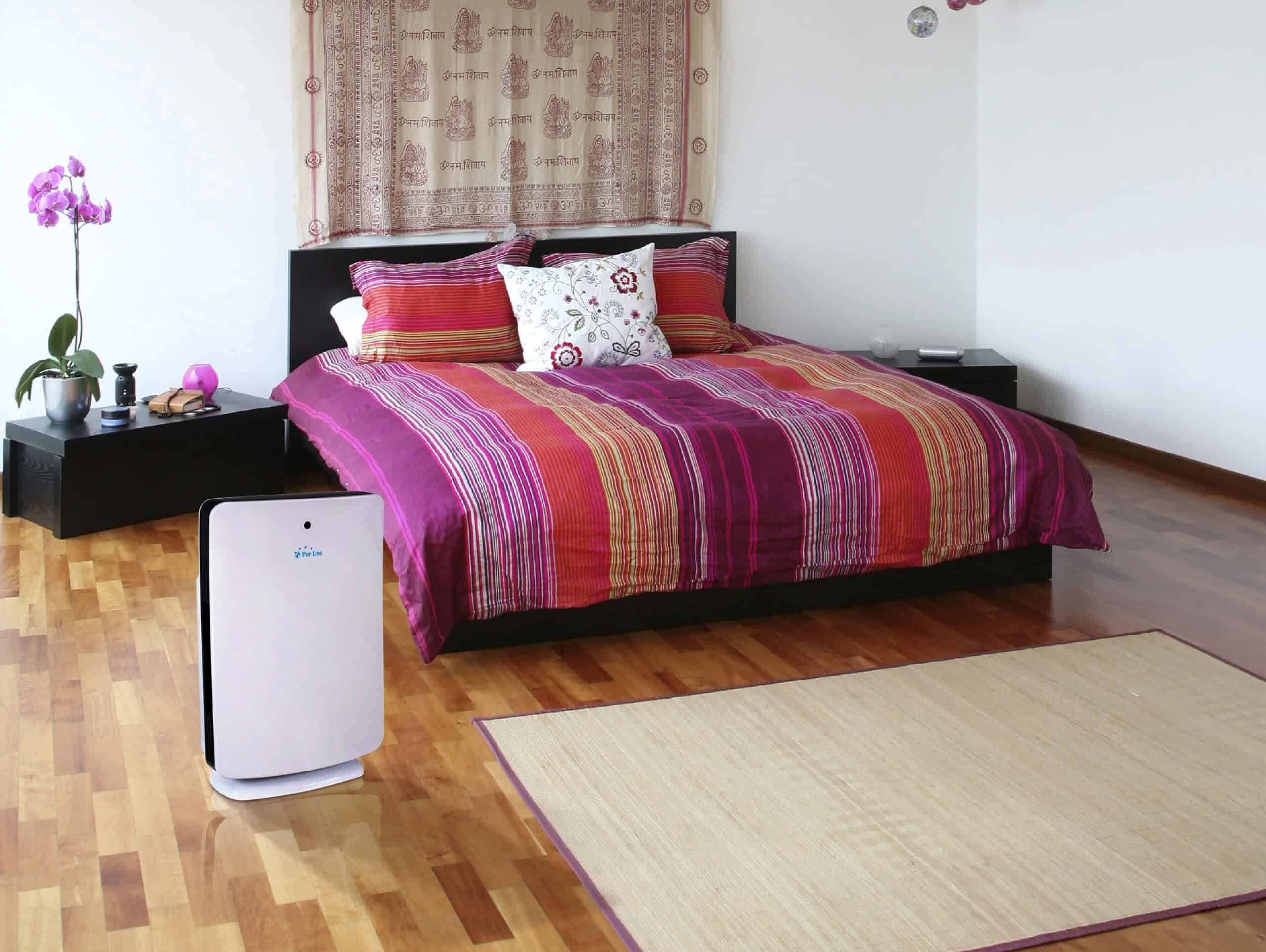 Purificateur d'air avec filtre HEPA, PM2, ioniseur, écran tactile LED, 3 vitesses et mode AUTO pour 40m2 – Image 6