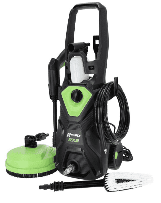 Nettoyeur haute pression électrique RX2 130 bars avec brosse patio et accessoires - RIBIMEX
