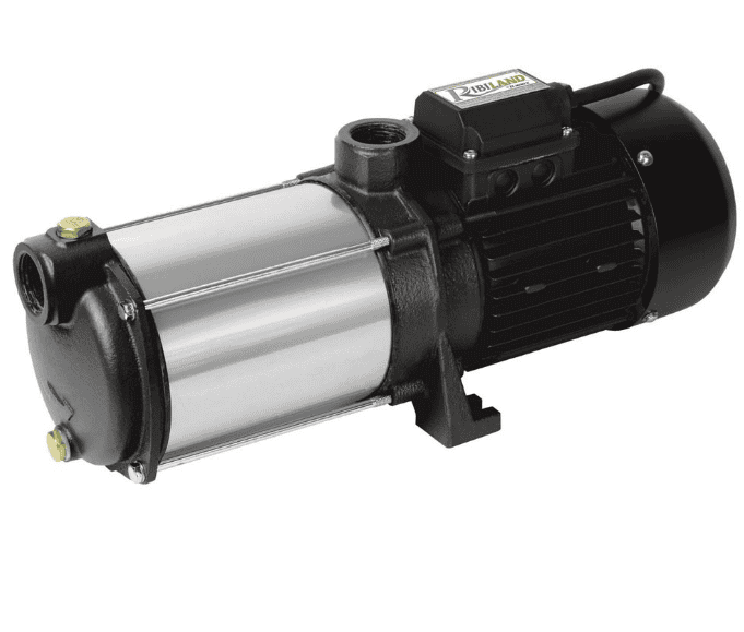 Pompe à eau multicellulaire auto-amorçante triphasée 1450 W - 5,5 bars - RIBIMEX