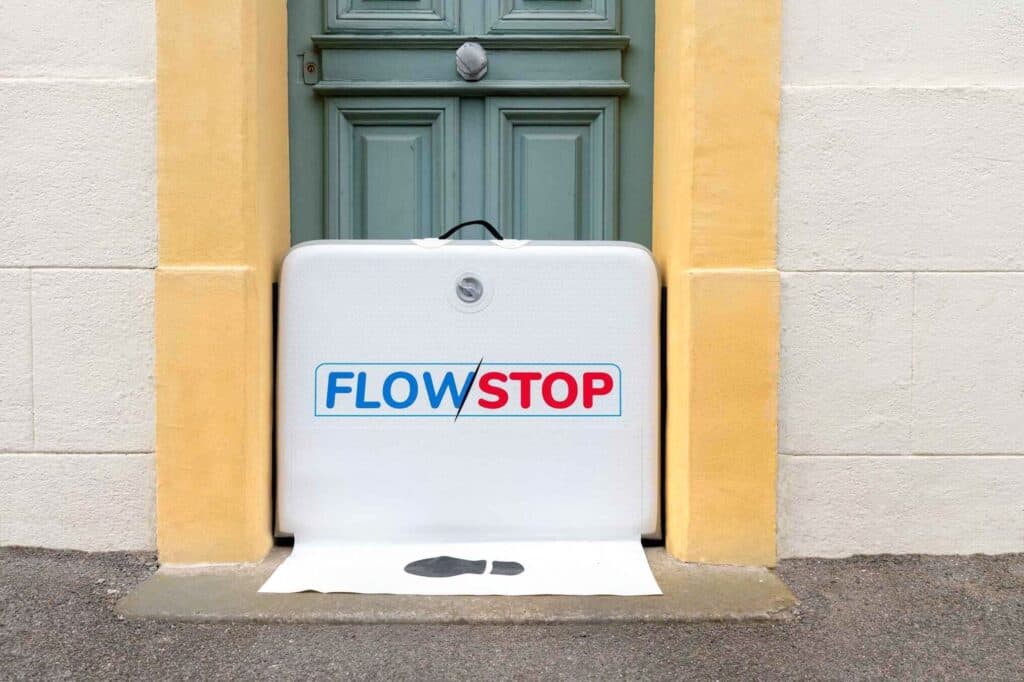 Barrière anti-inondation gonflable