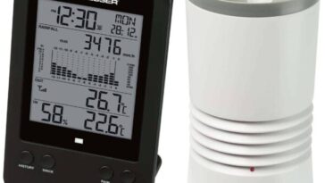 pluviomètre électronique professionnel BRESSER