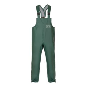 Cotte à bretelles imperméable de type ciré