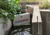 FlowStop qui protège une inondation
