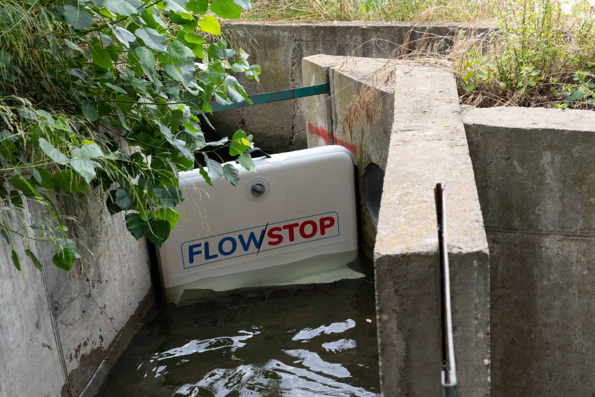 FlowStop qui protège une inondation