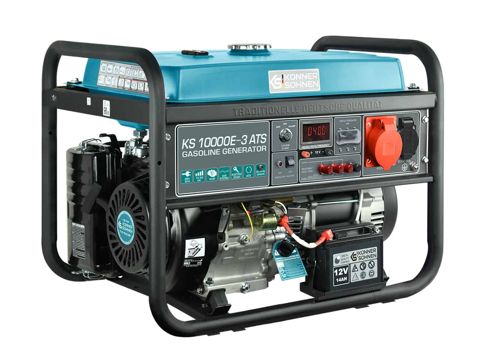 Générateur à essence Könner & Söhnen KS 10000E-3 ATS – Image 2
