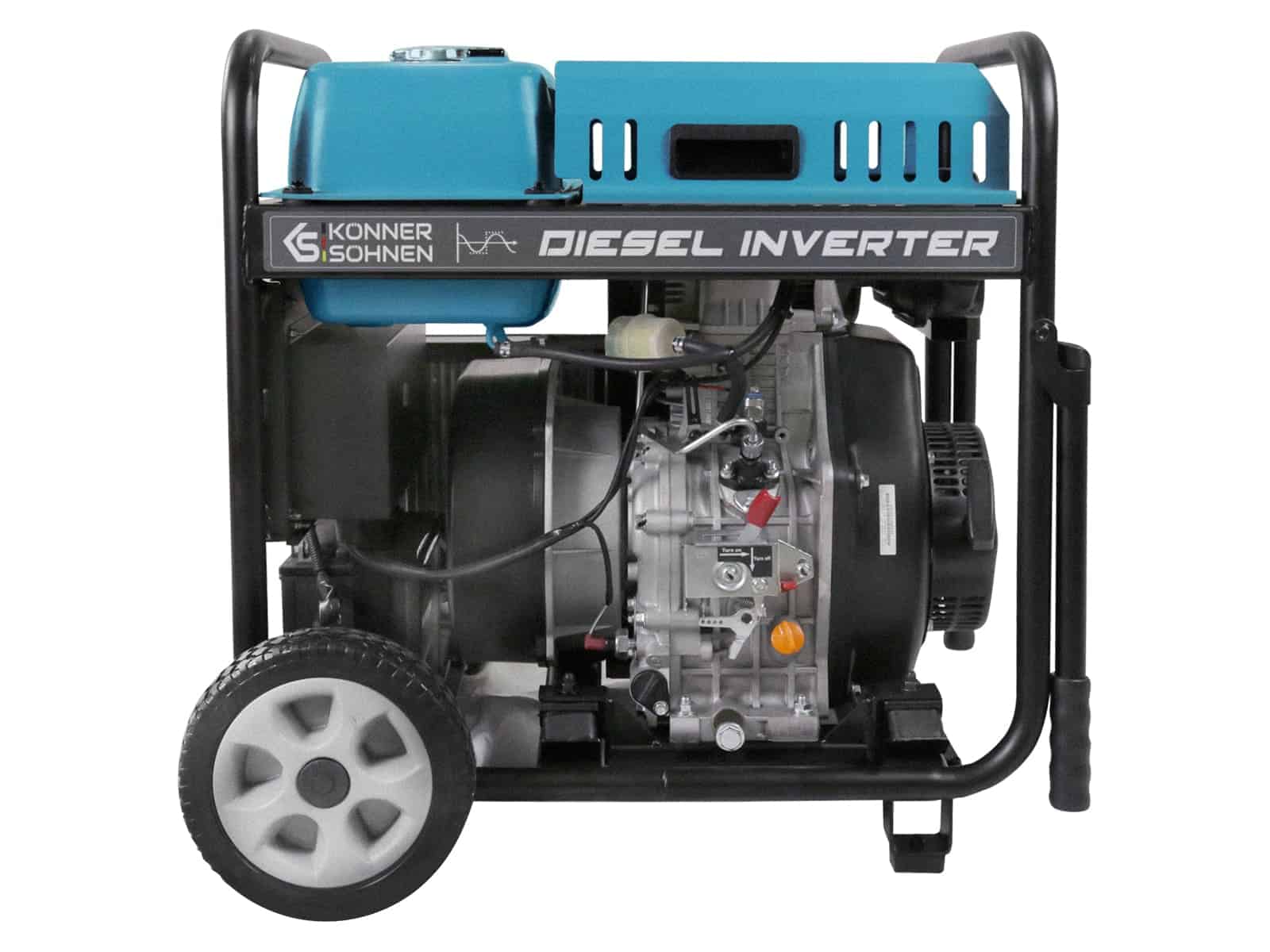 Groupe électrogène à inverter diesel Könner & Söhnen KS 6100iDЕ ATSR – Image 3