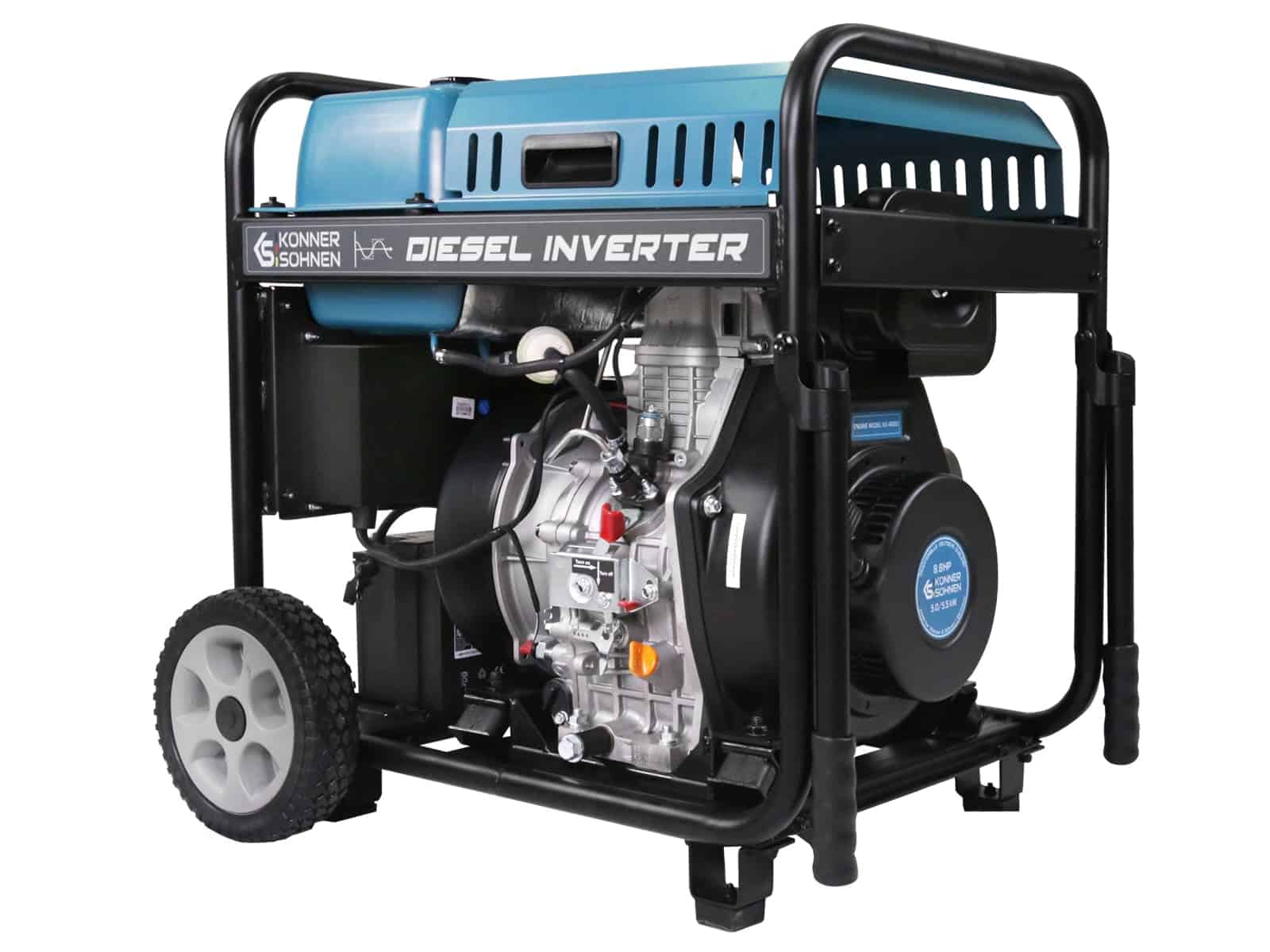 Groupe électrogène à inverter diesel Könner & Söhnen KS 6100iDЕ ATSR – Image 4