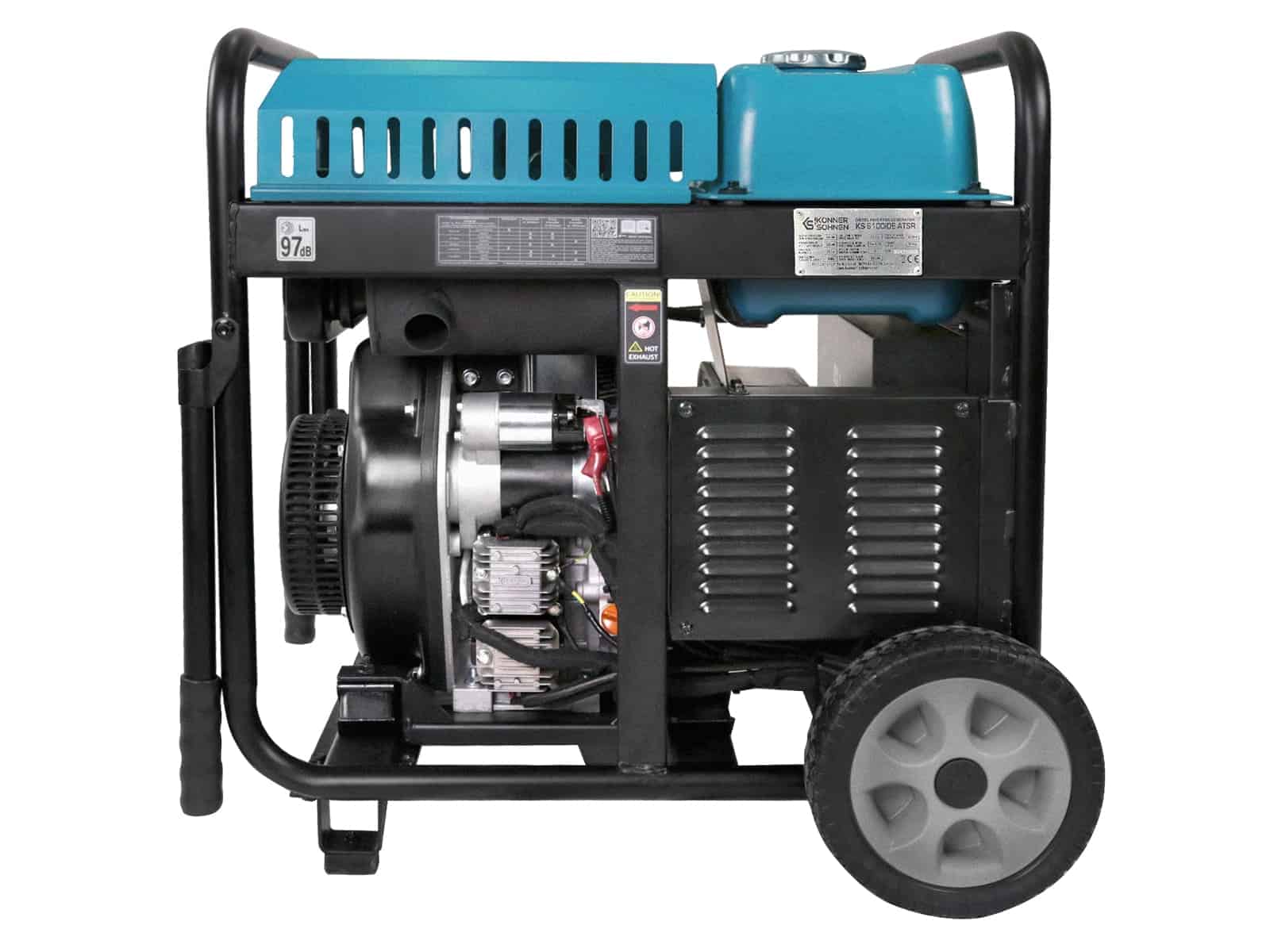 Groupe électrogène à inverter diesel Könner & Söhnen KS 6100iDЕ ATSR – Image 5