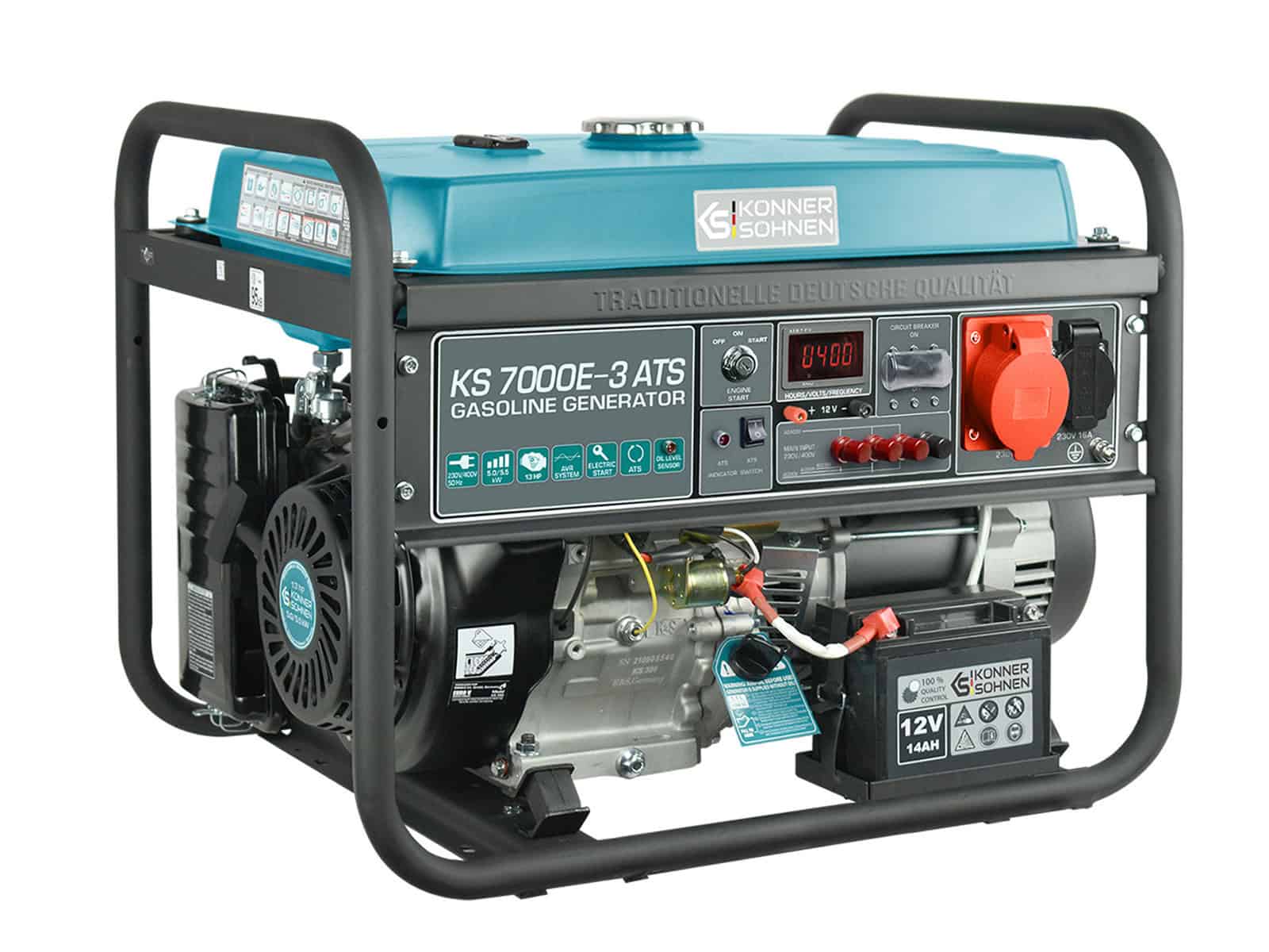 Générateur à essence Könner & Söhnen KS 7000E-3 ATS – Image 2
