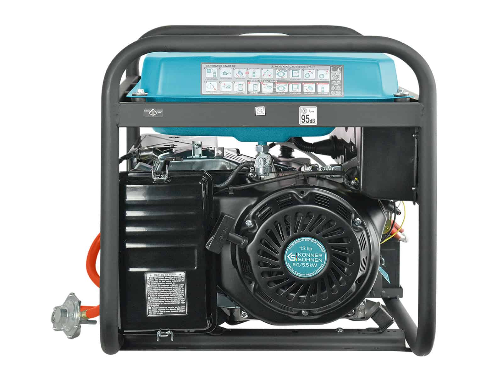 Générateur à essence/Gaz Könner & Söhnen KS 7000E G – Image 7