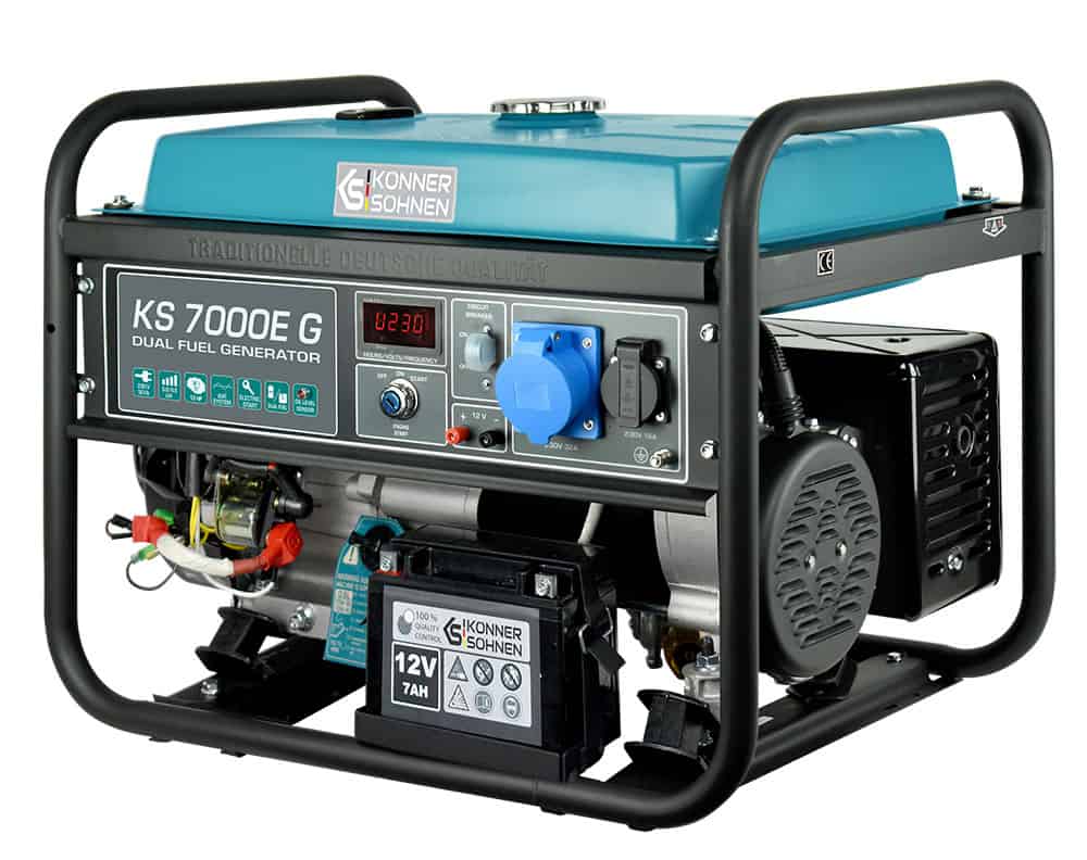 Générateur à essence/Gaz Könner & Söhnen KS 7000E G – Image 8