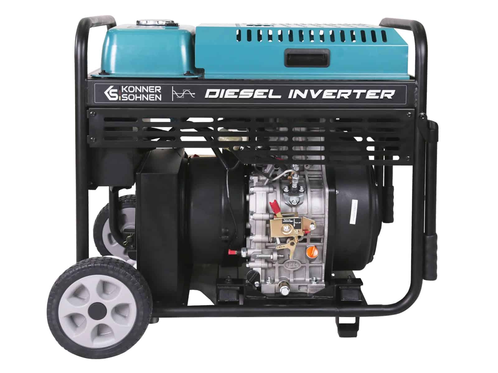 Groupe électrogène à inverter diesel Könner & Söhnen KS 9500iDЕ ATSR – Image 3