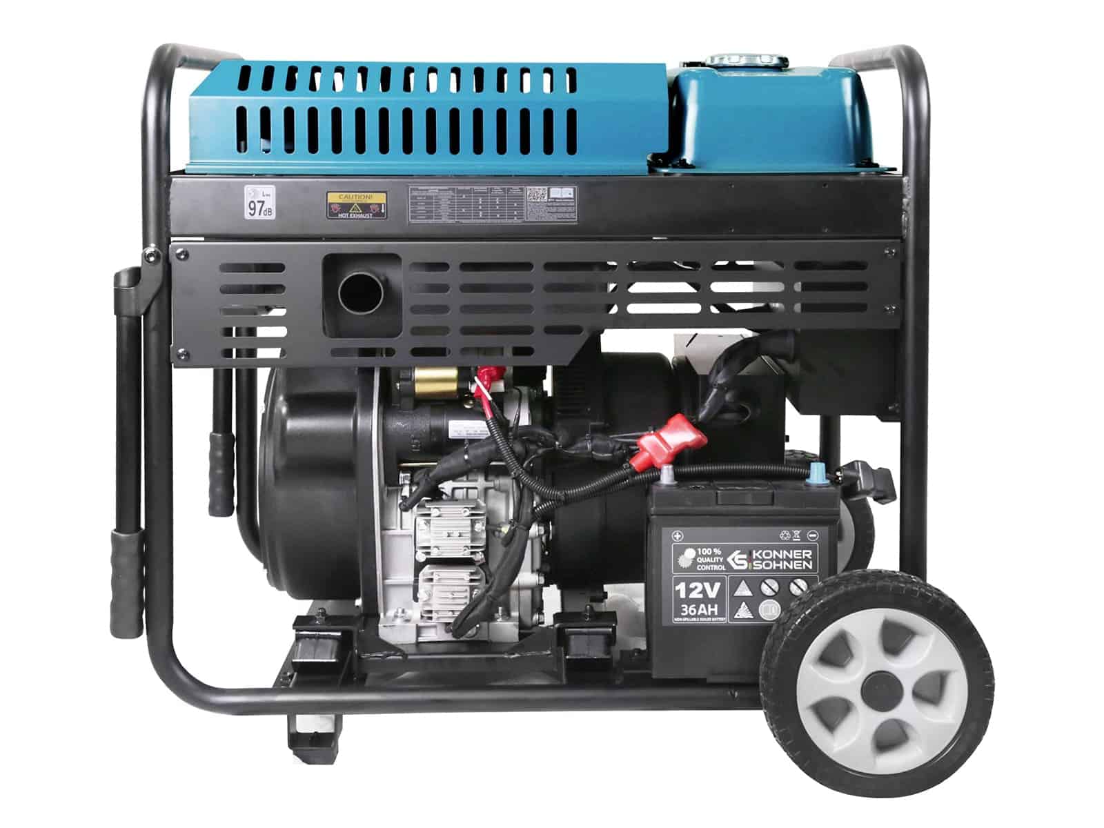 Groupe électrogène à inverter diesel Könner & Söhnen KS 9500iDЕ ATSR – Image 6