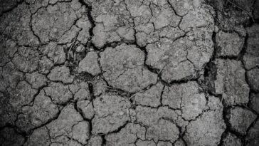 erosion des sols, sol craquelé et sec