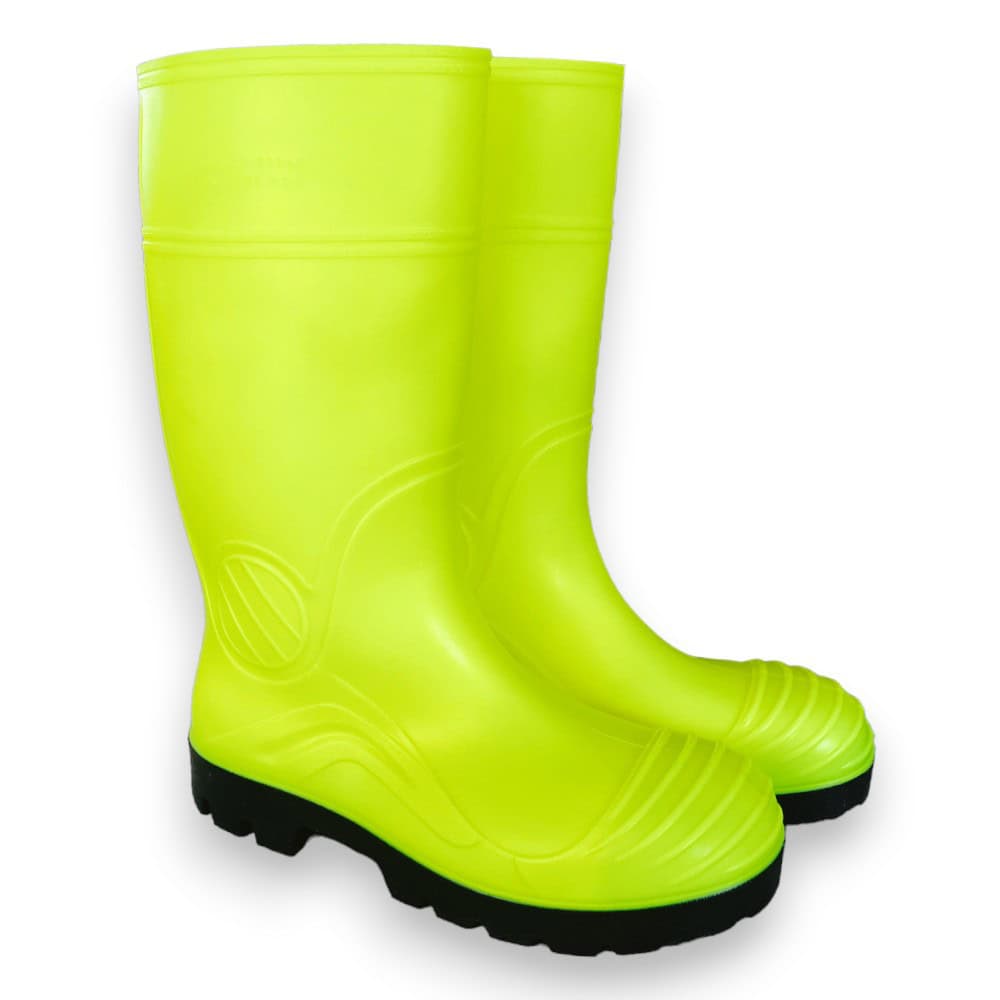 Bottes de sécurité PVC fluo – Image 2