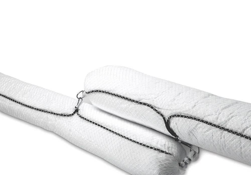 Barrages absorbants DENSORB Hydrocarbures, pour les fuites d'huile sur l'eau, 3 m x 20 cm, 4 pièces – Image 4