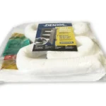 Kit d'absorbant Hydrocarbures, en sacoche transparente, capacité d'absorption de 22 litres
