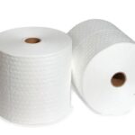 Rouleaux d'absorbants DENSORB Hydrocarbures, Economy Single light, 38 cm x 90 m, 2 pièces