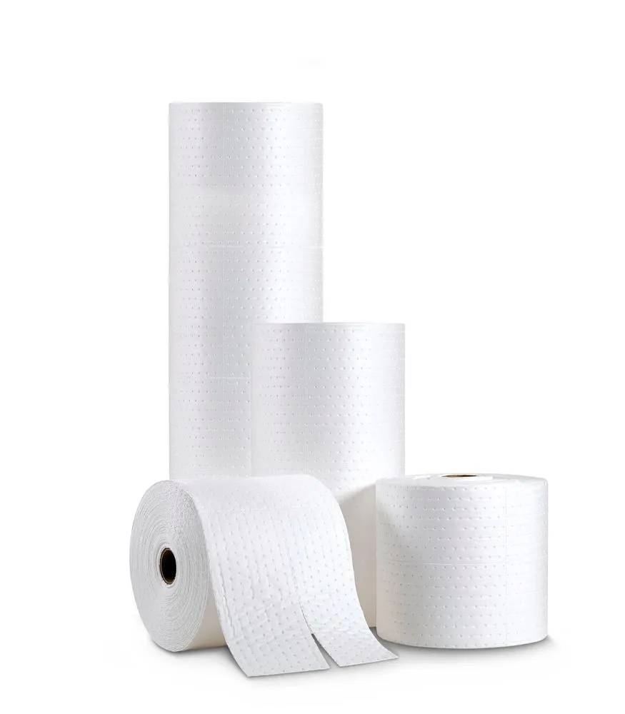 Rouleaux d'absorbants DENSORB Hydrocarbures, Economy Single light, 38 cm x 90 m, 2 pièces – Image 3