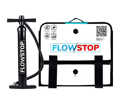Batardeau anti-inondation FLOWSTOP avec pompe de gonflage manuelle