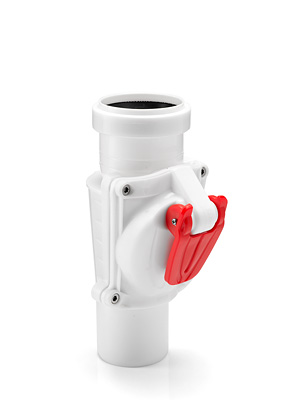 Clapet anti-retour Vertical Petit Diamètre (50mm-Blanc ou Gris ) – Image 2