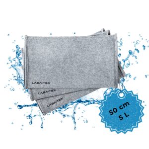 Tapis absorbant d’eau 5 L x 3 unités (gris)