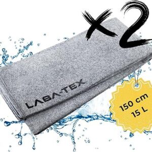 Barrière absorbante d’eau 15 L x 2 unités (grise)