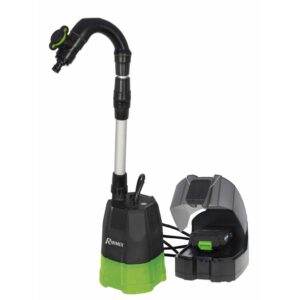 Pompe à eau immergée spécial vide-fût R-BAT20 sans batterie ni chargeur,PRBAT20/PVF1SB,RIBIMEX