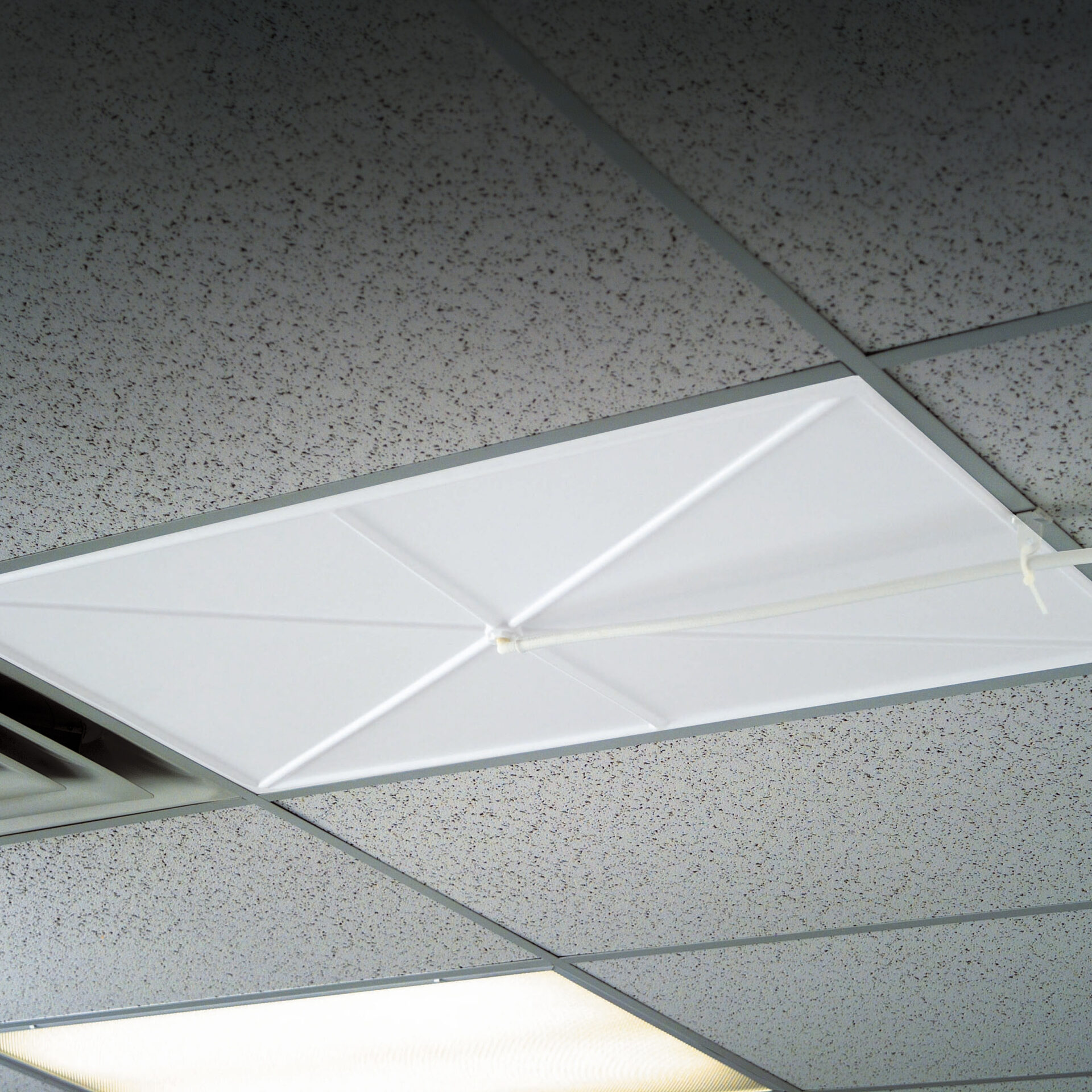 Système de déviation de fuite pour faux plafond NEW PIG®
